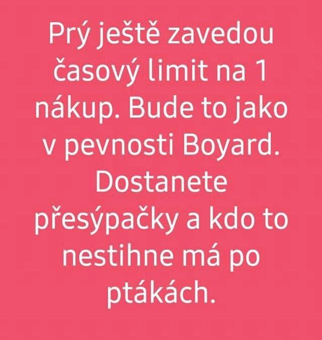 Časový limit na jeden nákup