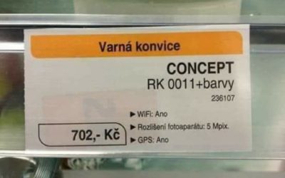 Konvice s GPS