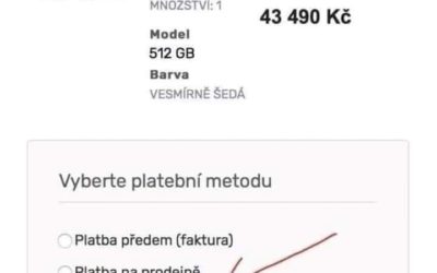 Jak zaplatit iPhone