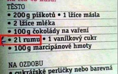 Rumové kuličky pro děti