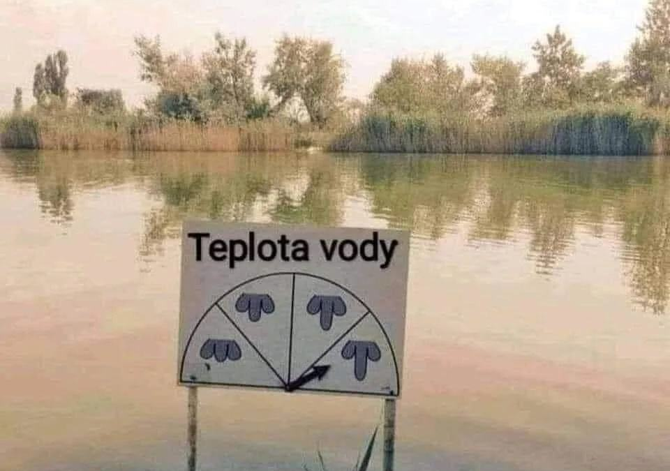 Teplota vody